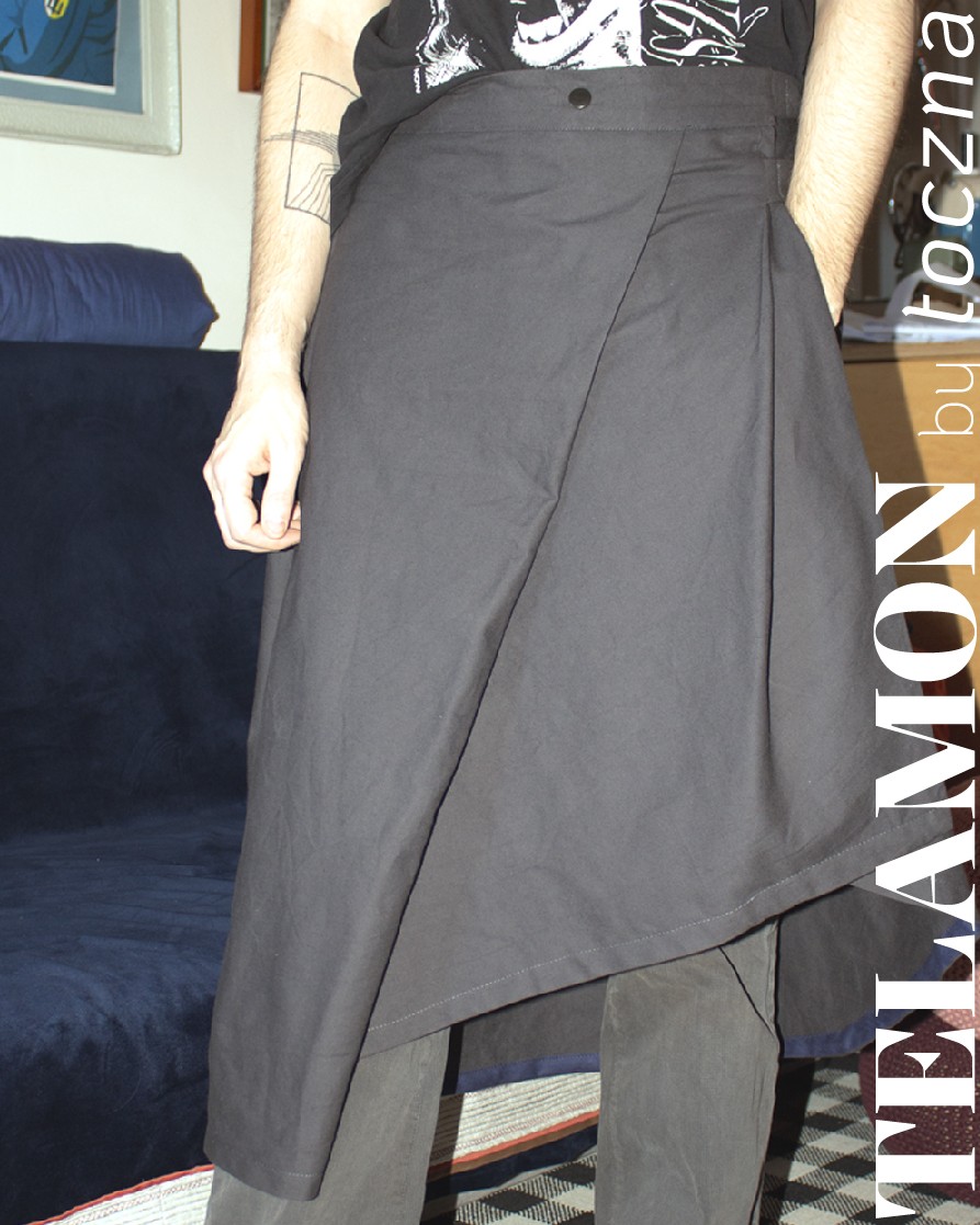 Střih na sukni inspirovanou kiltem Nový střih od Toczna